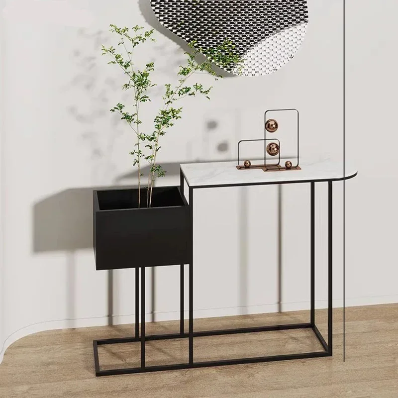 

Luxury Nordic Furnitures Console Tables Design Modern Corner Table Simple Gorgeous Mesa De Entrada Furniture Living Room