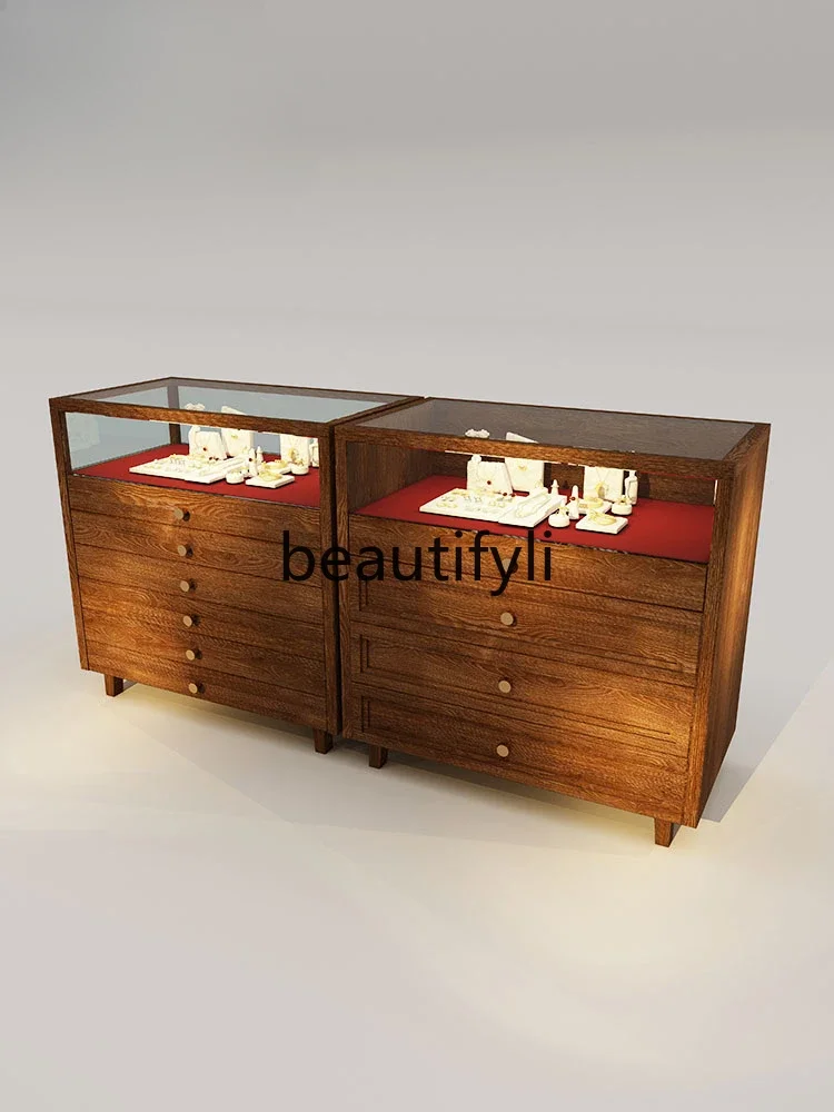 

S1S Jewelry Counter Museum Glass Cabinet Jewelry Display Cabinet Jewelry Display Cabinet