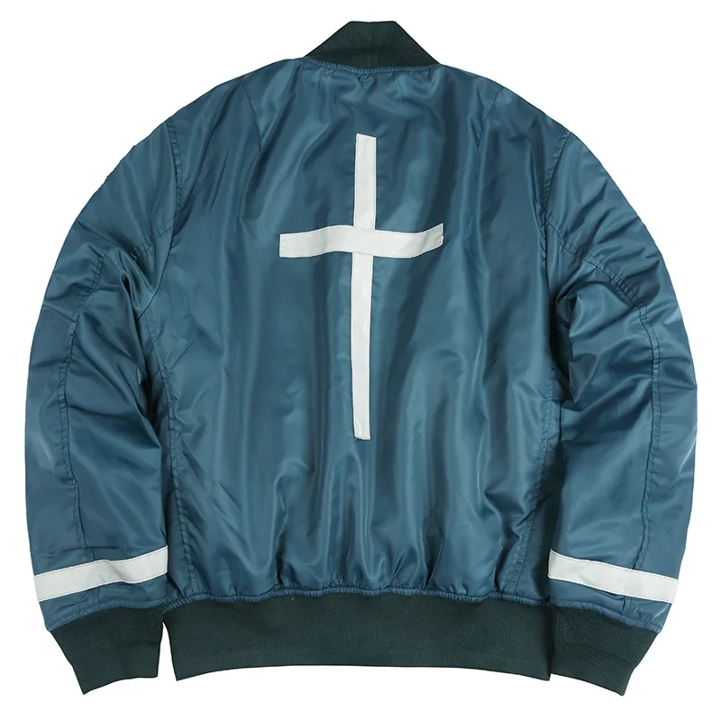 OKONKWO new logo MA-1 flight jacket_quilted wool thick ma1 waterproof jacket