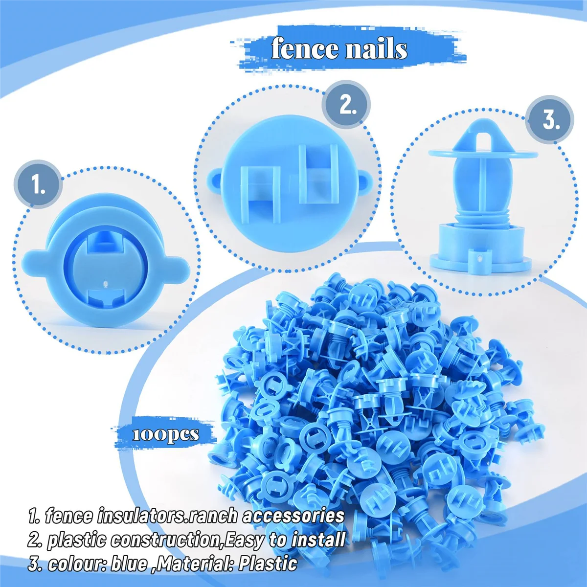 100 шт., электронные изоляторы