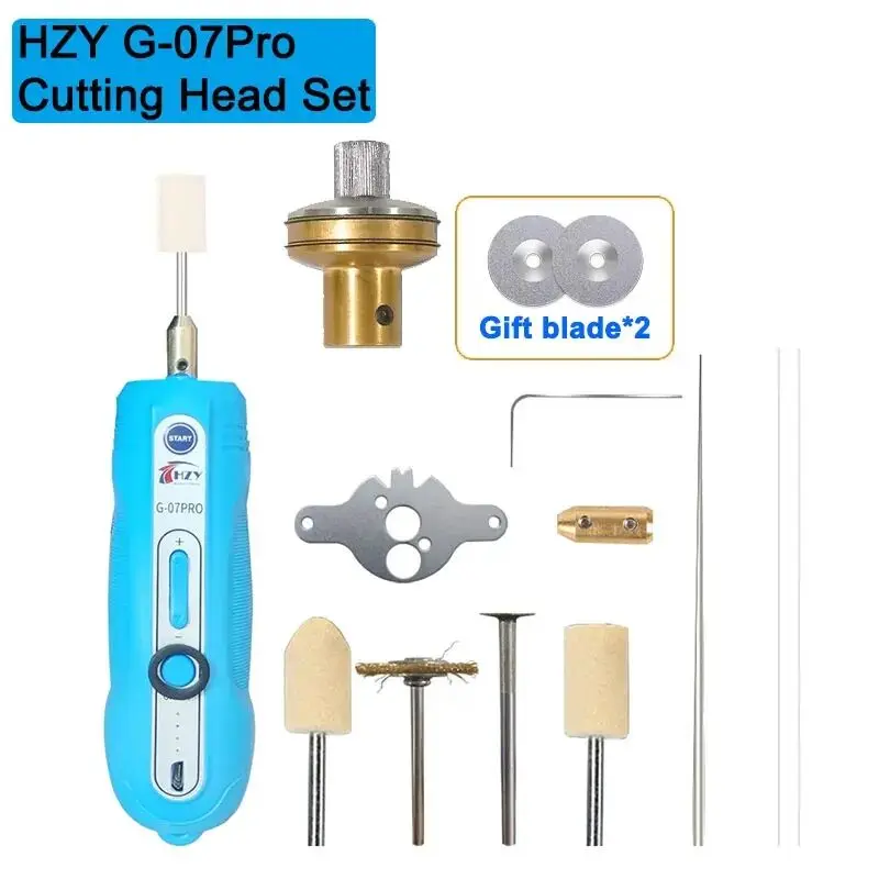 HZY G-07Pro Électrique OCA Dissolvant de Colle 3 vitesses Réglable Polissage Machine De Découpe Pour Samsung Incurvé Écran Mathiation Outil