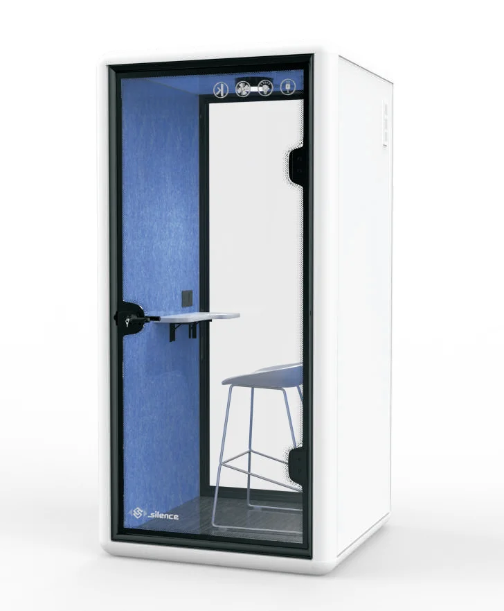 Acoustic Modern Durable Aluminum Alloy Modular Movable Soundproof Booth for Office Pods & Home Office Use Outdoor Hotel Settings