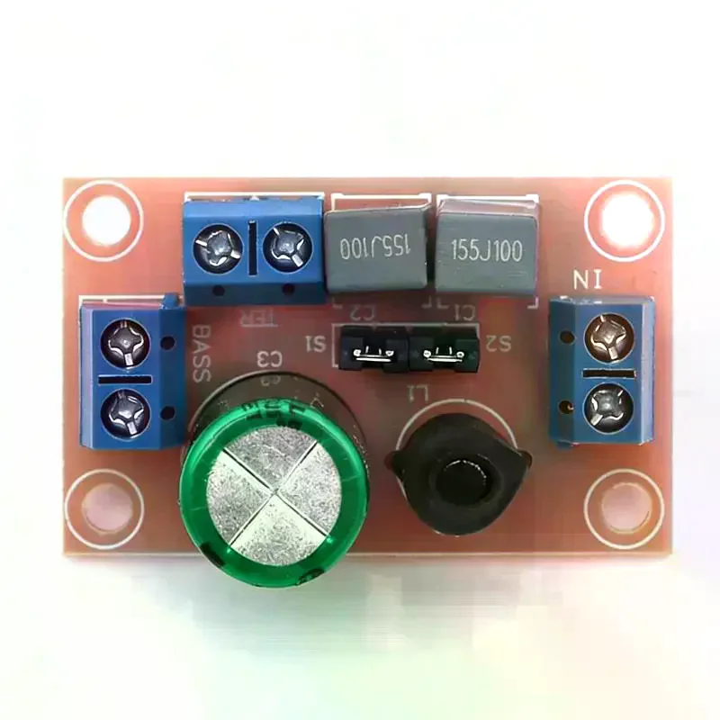 1Pcs Car Tweeter Bass Audio Speaker Divider DIY Accessories Adjustable Two Way Crossover HIFI Speaker High And Low Frequency