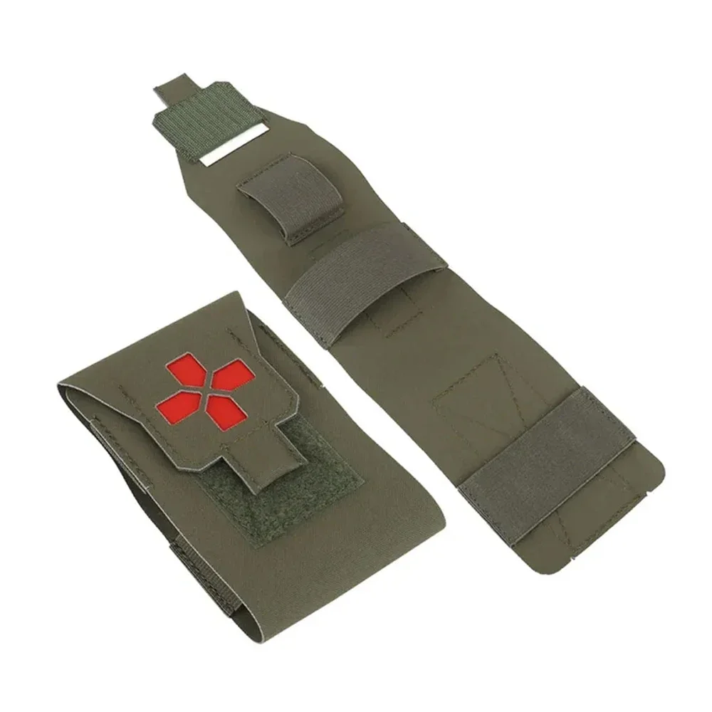 Tactical Mini Trauma Kit Pouch Portable EDC Pocket Micro Med Kit Medical Pouch Survival Safety IFAK Pouch First Aid Kit