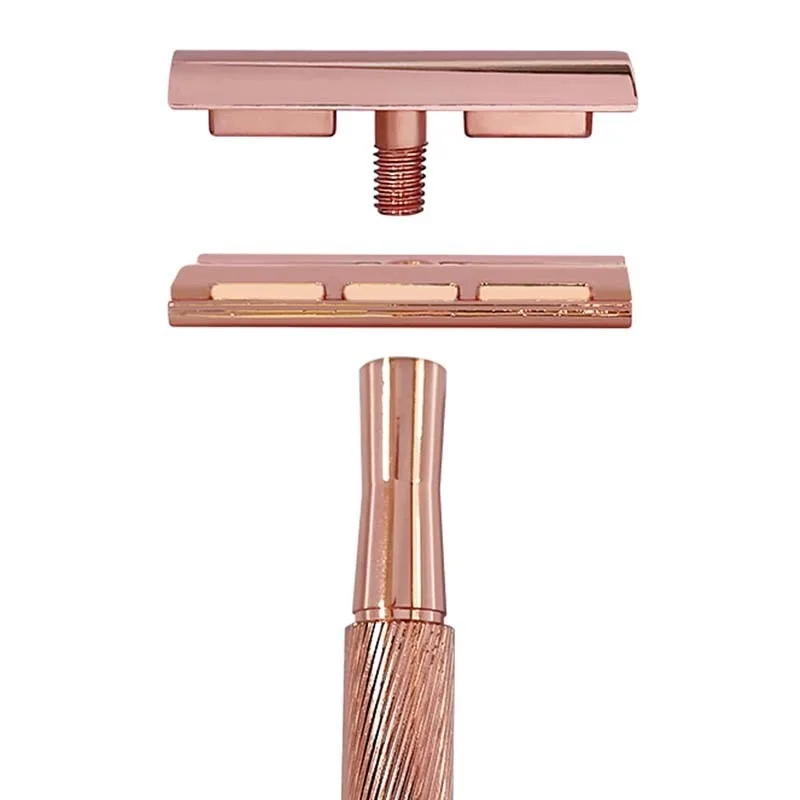 High-quality Men's Metal Safety Razor Sharpness Shaver Classic Styling Quick Replacement Blade Safe Shaving Beard