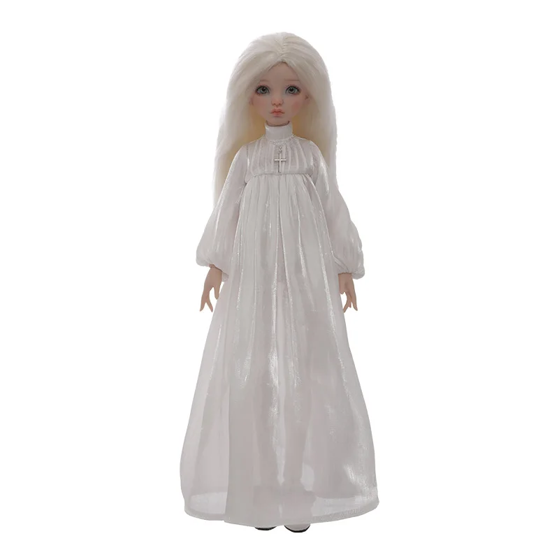 Shuga Fada Ophelia BJD Boneca com Luz e Cor Fluindo, Saia Linha A, Estilo Preguiçoso, Resina Articulações Móveis, 1:5