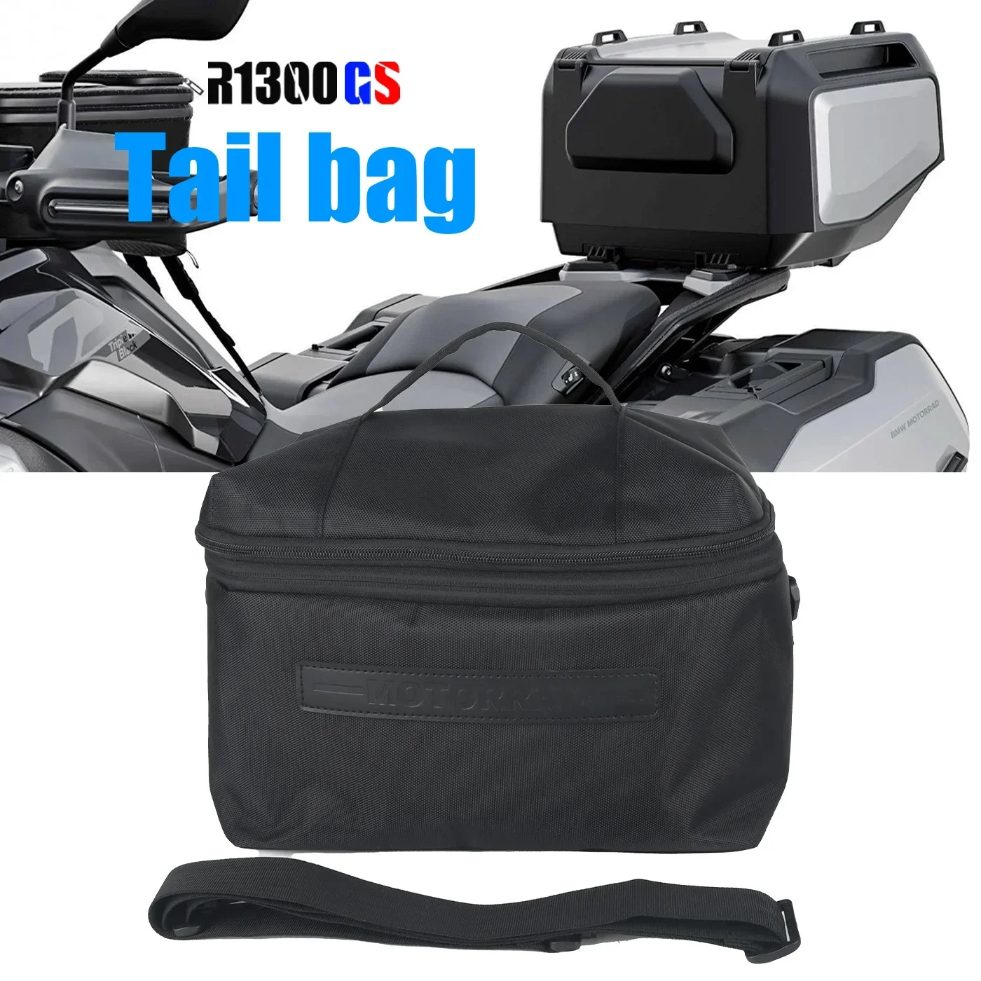 

R1300GS Fit BMW R1300GS R1300 GS R 1300GS r1300gs Сумка для мотоцикла Сумка для хвоста Сумки для багажа Черный 2023