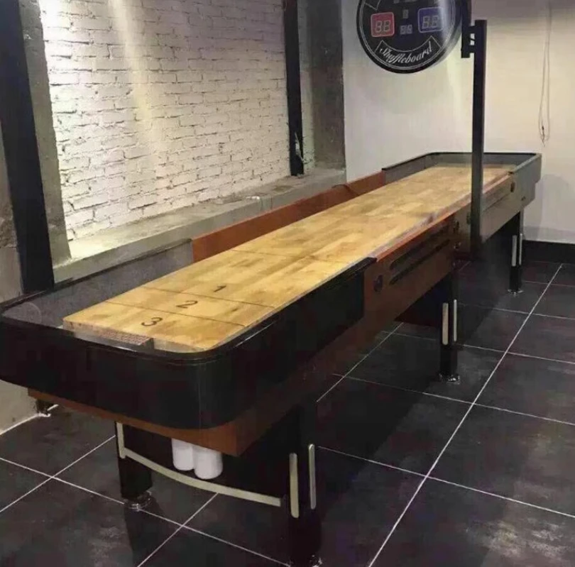 Table de Shuffleboard Standard pour Tournoi Dédié