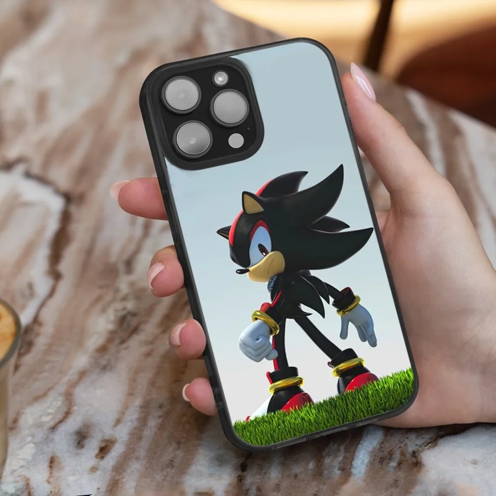 S-Sonic H- Hedgehog Phone Case For iPhone 16,15,14,13,12,11,Plus,Pro,Max,Mini Magesafe Magnetic Wireless Charge