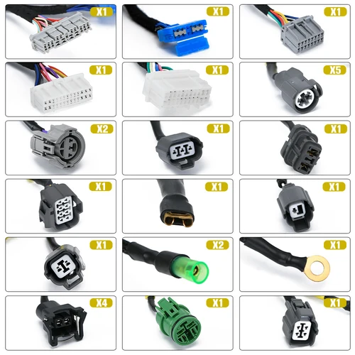 Imagen 2 del producto Arnés de motor doblado CNCH-OBD1-1 OBD1 Budget serie D/B para Honda Civic Integra B16 B18 D16 JR-FIC30