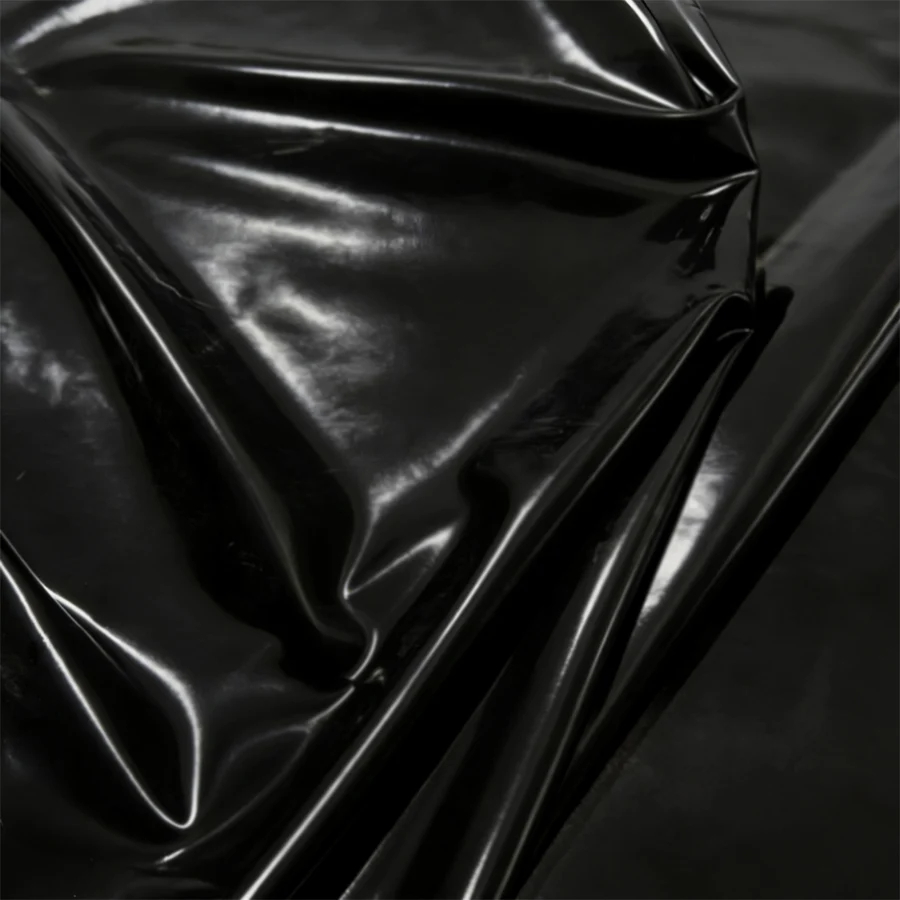 Smooth Pure Black PVC Waterproof and Dustproof Courtyard Tablecloth Without Holes Oil Proof and Washable Outdoor Tablecloth