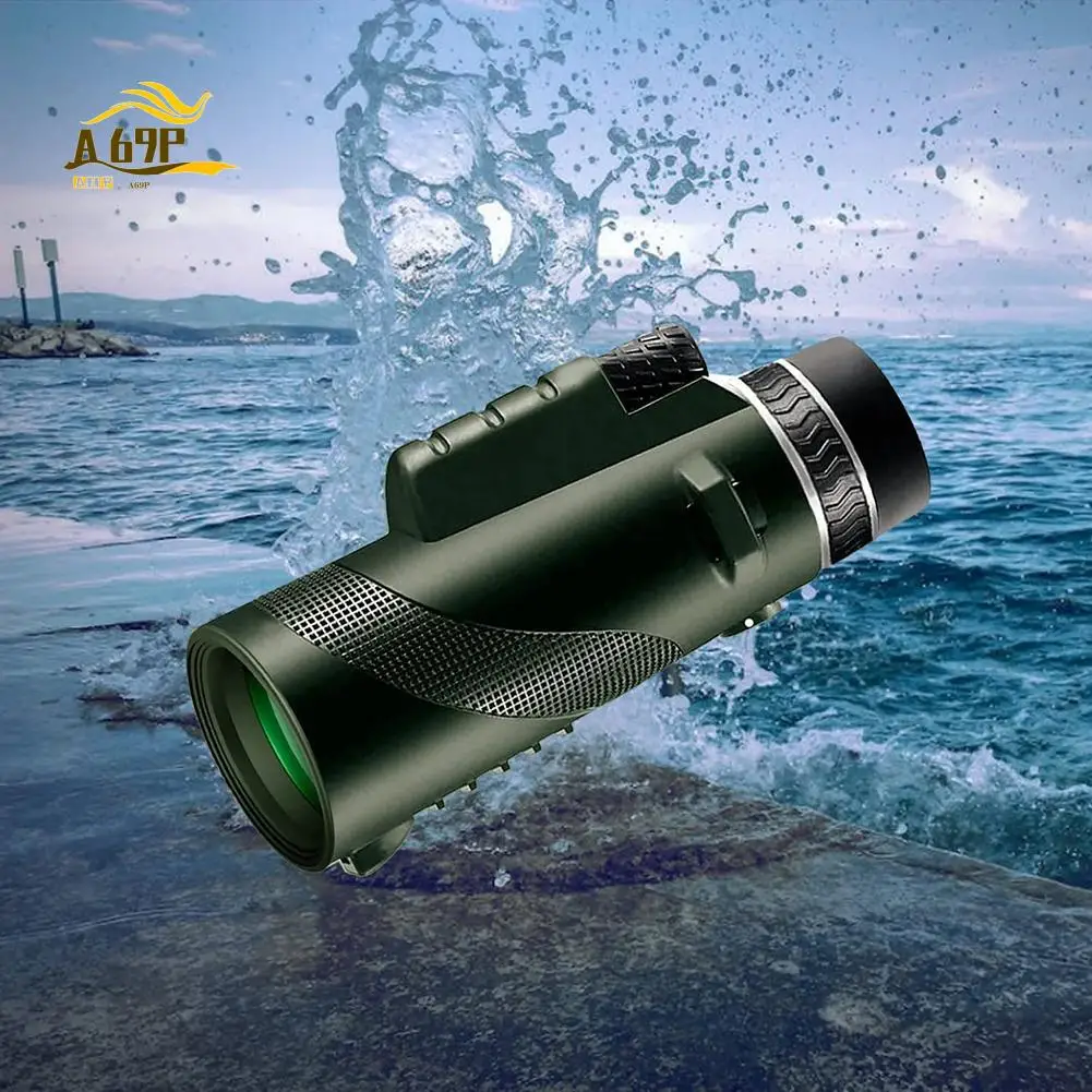 A69P-Lightweight Monoculars With Smartphone Holder Adapter For Bird Watching Camping Hiking