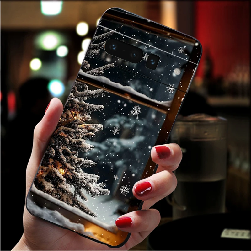 

Christmas Tree Ball Carcasa Funda Phone Case For Google Pixel 10 9 Pro XL 9A 8 7 6 Pro Pixel 8A 7A 6A Pixel 8 7 6 5 Case
