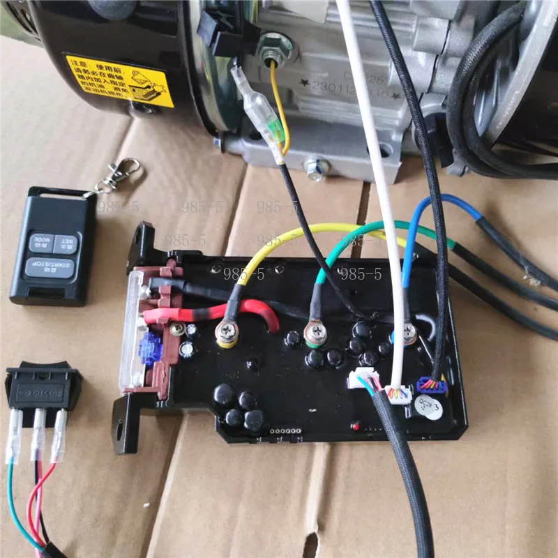 24V Universal Hidden Frame Controller Dual Stepper Motor Auto Start Stop for Generator
