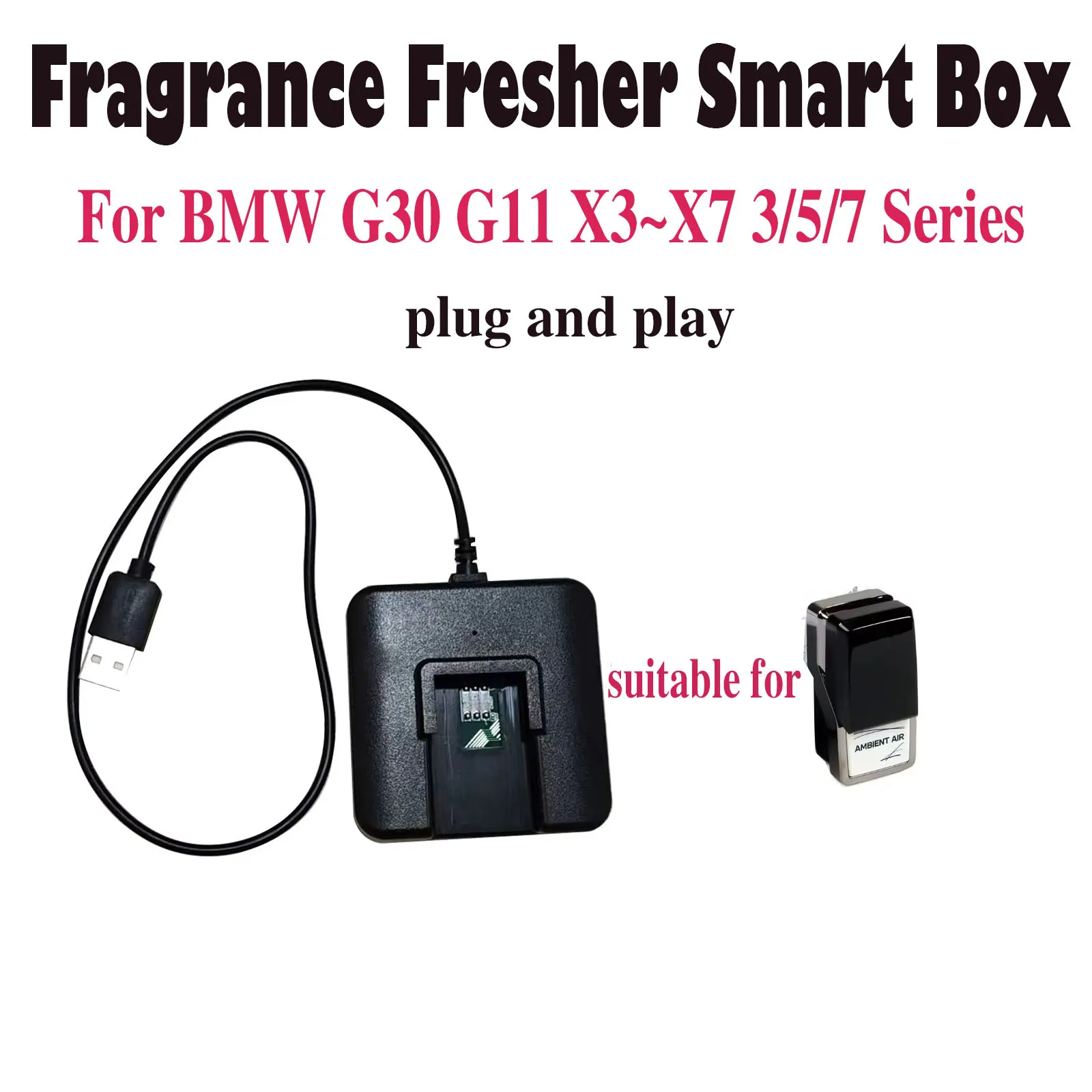 

Air Fragrance Resetter For BMW G30 G11 X3 X7 Plug Play One Second Activation