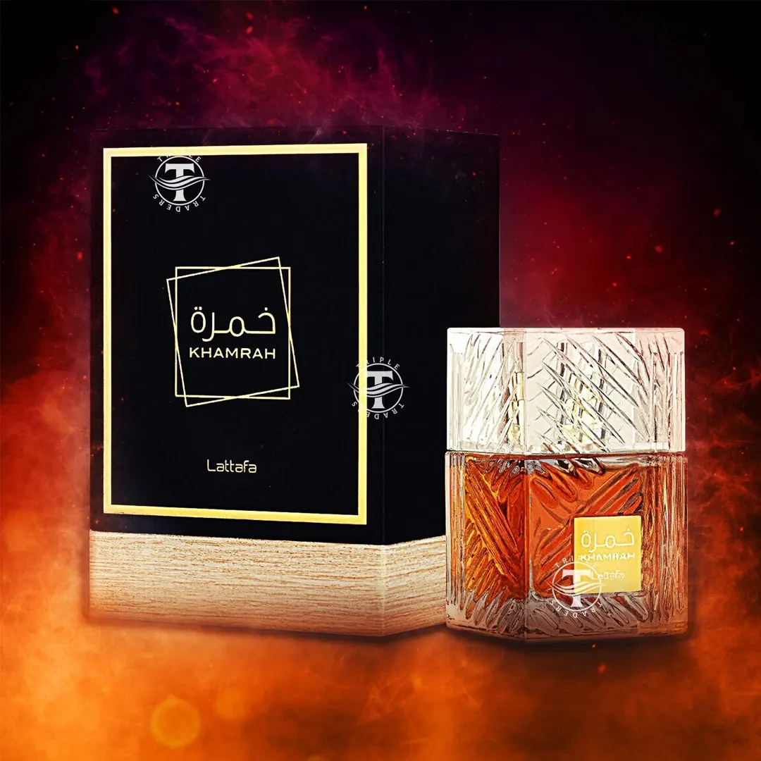 Lattafa Khamrah Eau De Parfum 3.4 oz / 100 ml EDP Perfume Cologne Unisex Spray New in Box