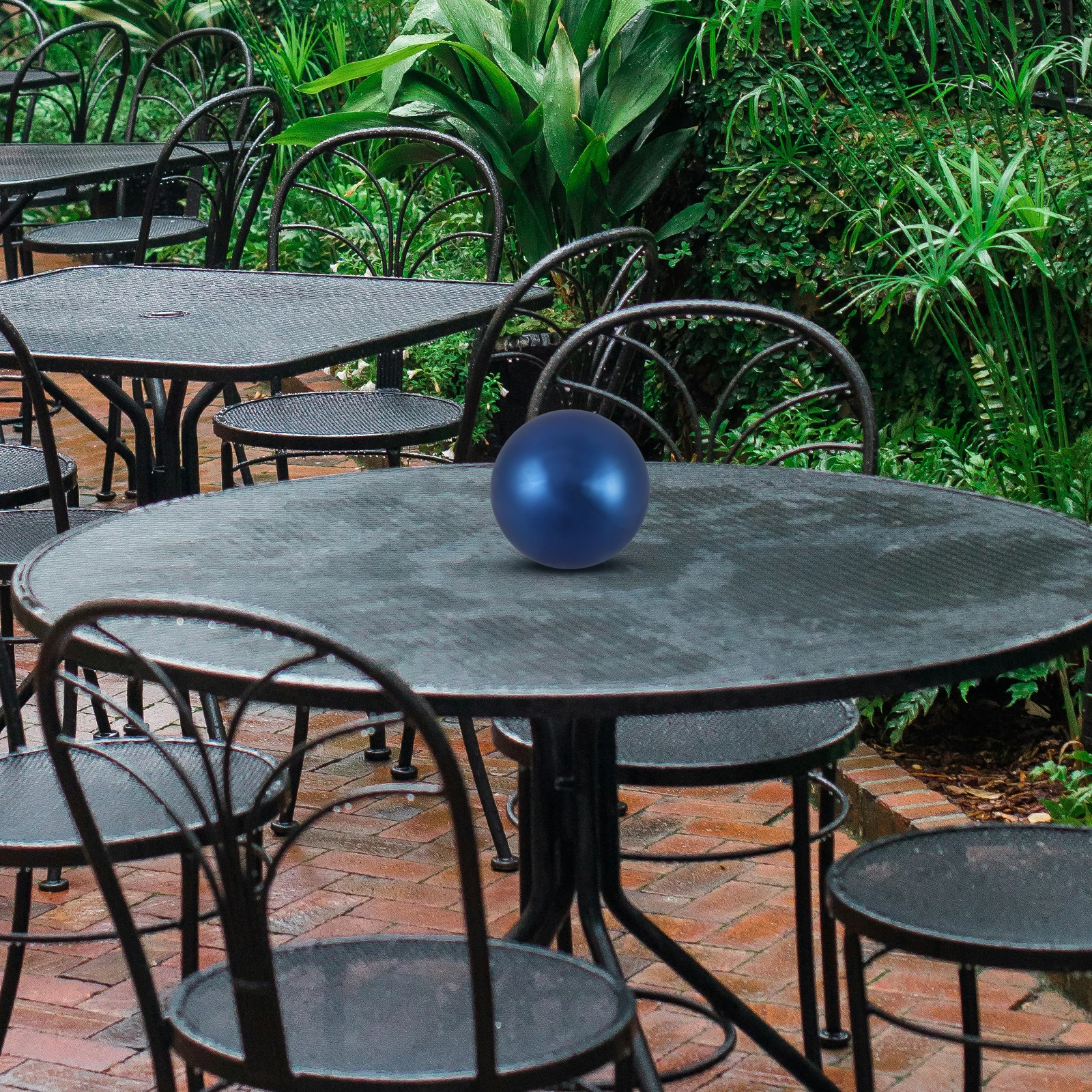 

Shiny Mirror Gazing Ball Stainless Steel Garden Reflective Ball Outdoor Lawn Decoration Polished Smooth Compact Portable