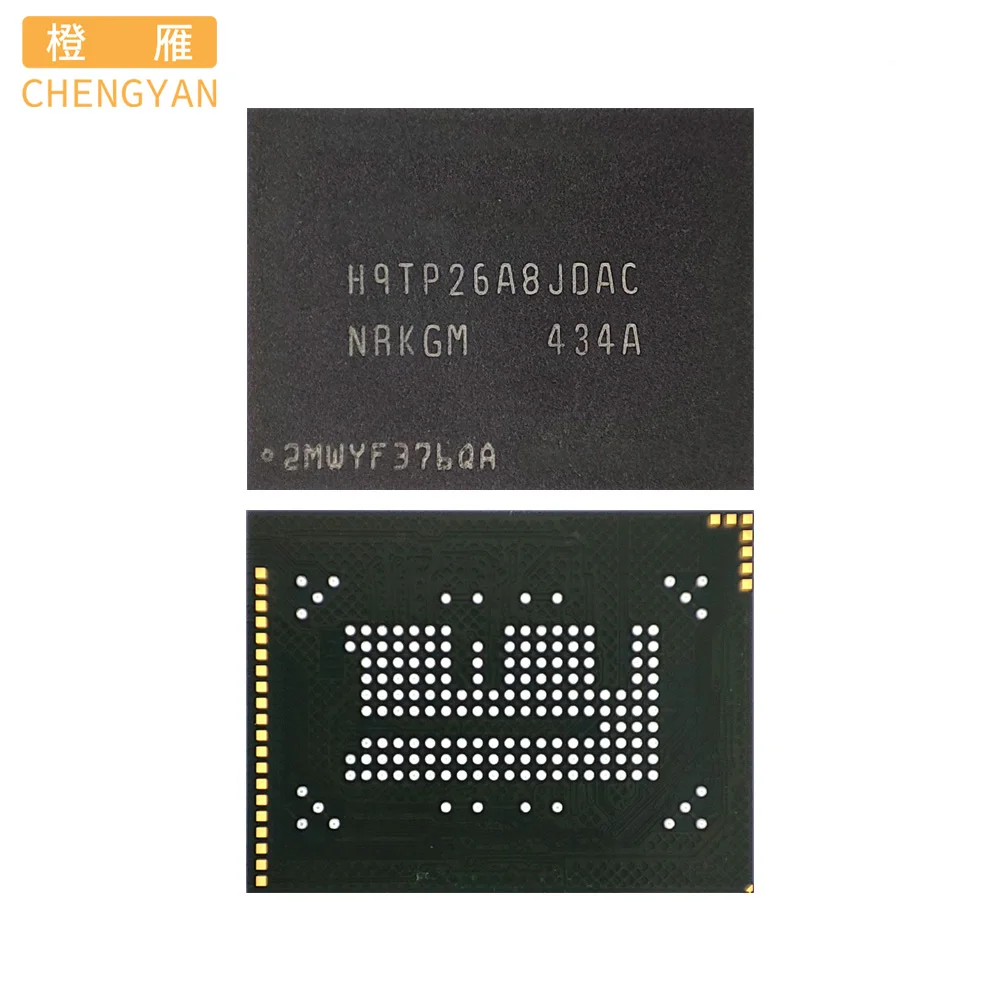

H9TP26A8JDACNR-KGM H9TP26A8JDAC NRKGM EMCP 256+8 BGA186