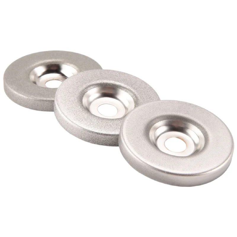 

3Pcs 56Mm Diamond 180/320/600 Grinding Wheel Circle Disc For Electric Multifunctional Sharpener Grinder Sharpening-AT64