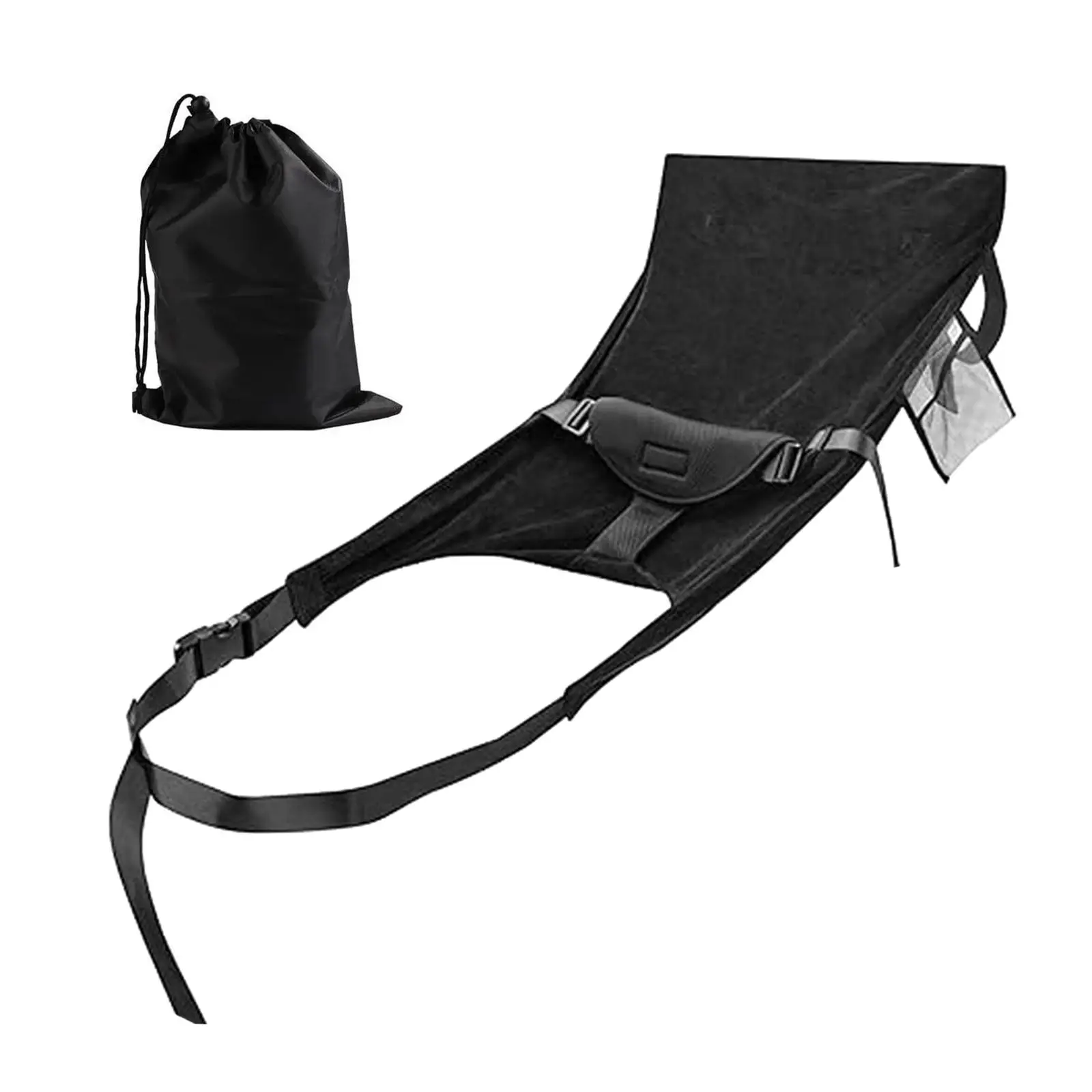 Baby Airplane Bed for Flying with Storage Bag Foldable Footrest Extender Comfortable Travel Essentials for Kids