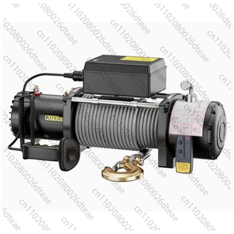 

Electric winch 12v24v vehicle-mounted small crane Self-rescue electric hoist hoist for off-road vehicles