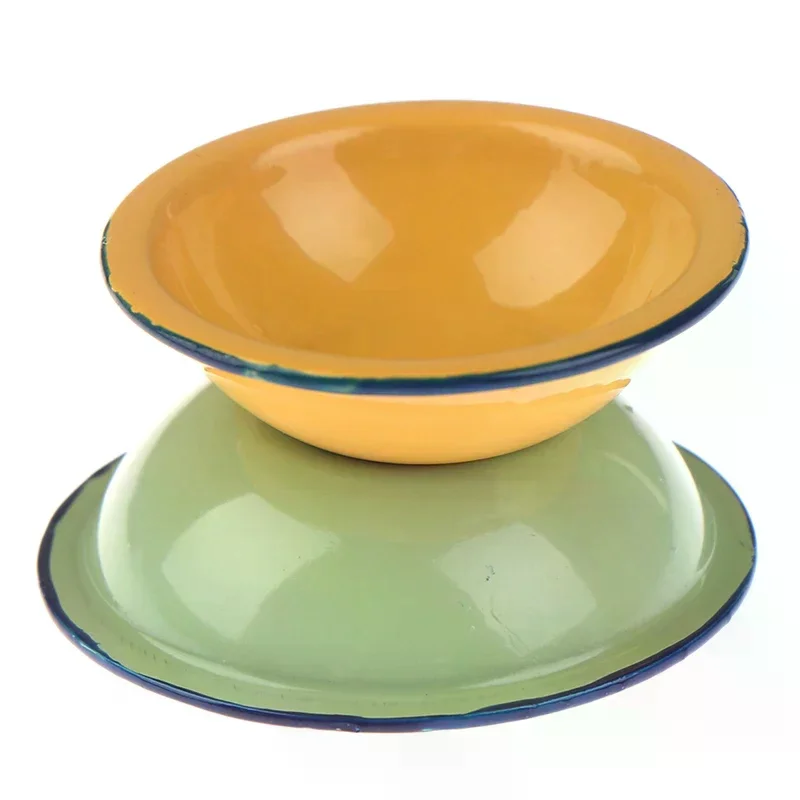 1/12 Puppenhaus Miniatur Retro Mini Suppentöpfe Küchenzubehör Spielzeug