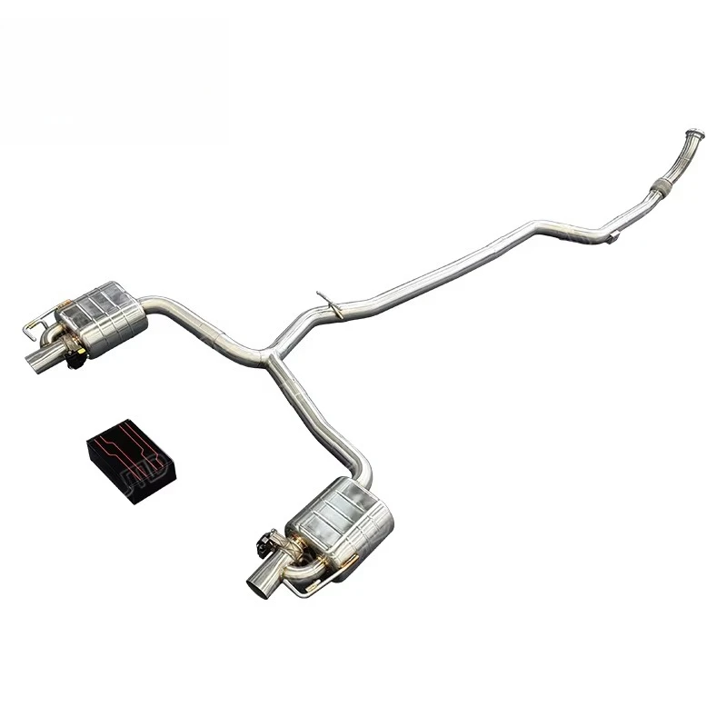 

For 2023E53 ~MGW213 Performance Upgrade 3.0L M256 Turbo Catback Downpipe Valved Stainless Steel Exhaust System