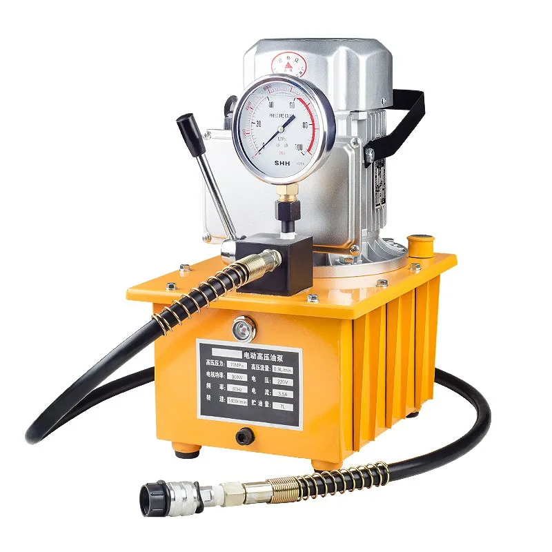 DYB-63A Ultra High Pressure Manual Switch Hydraulic Pump Power Station Supporting Hydraulic Tools For Construction Processing