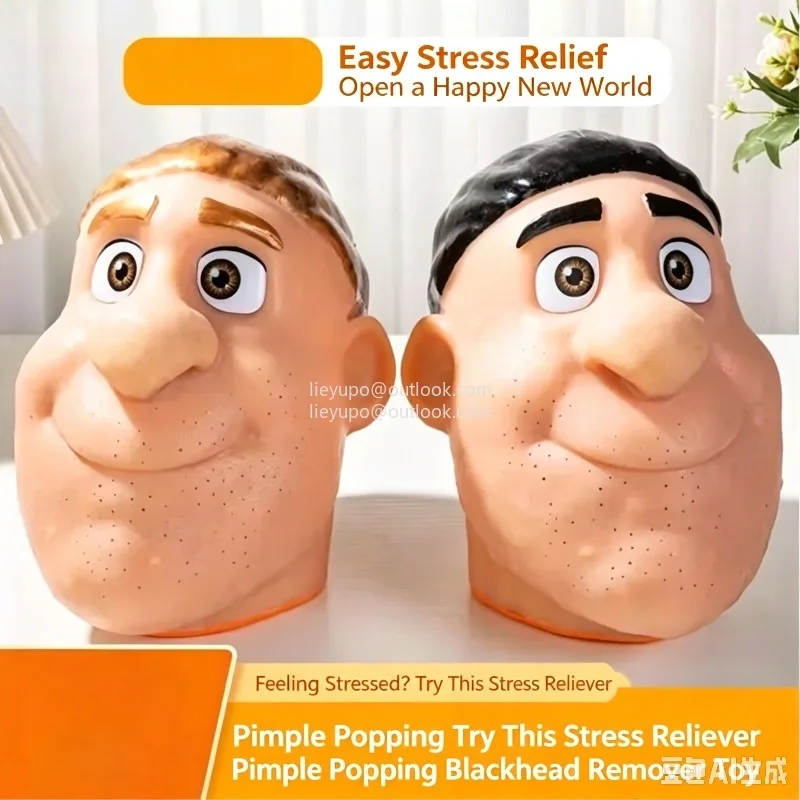 Squeeze Blackhead Artifact Toy Decompression and Cleaning, Squeeze Acne Upgraded Version, Burst Acne