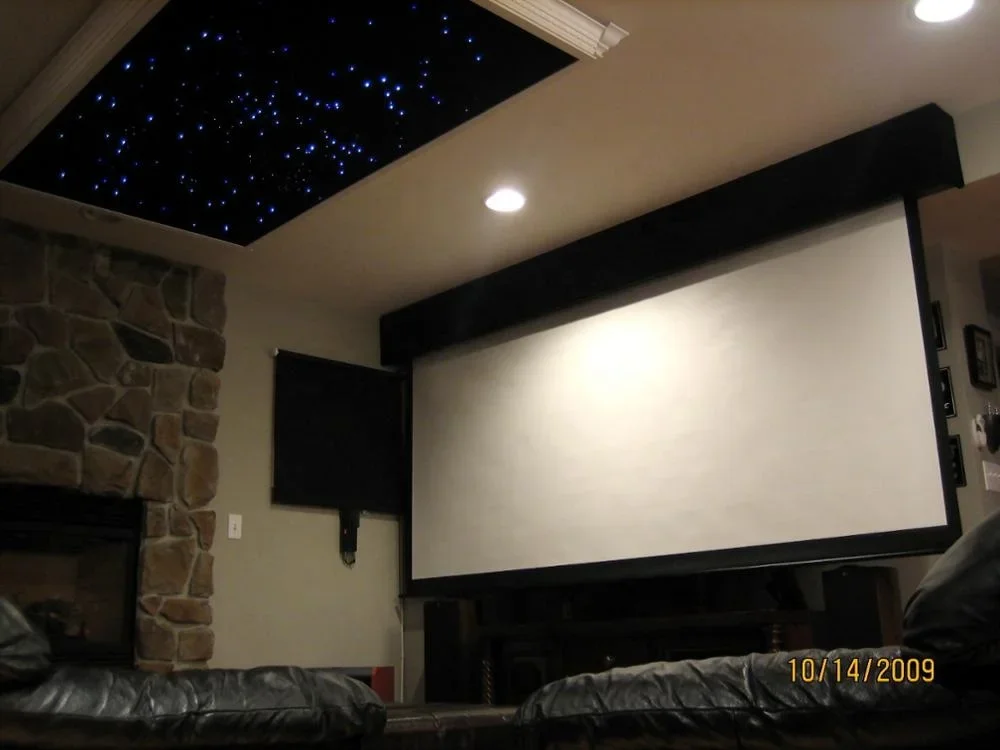 Cheap China Supplier Motorized Projector Screen Cinema Electric Projection Screen Price