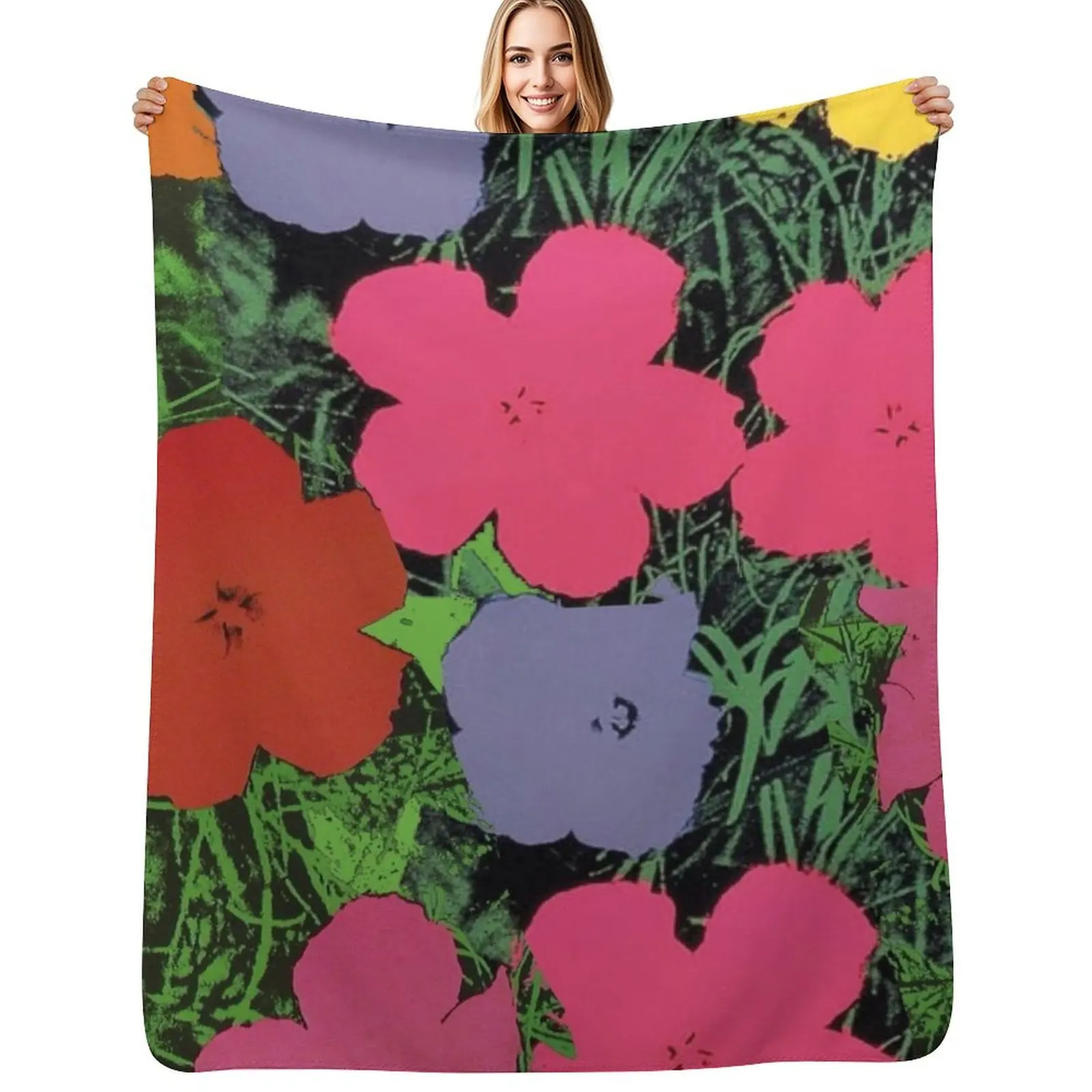 

Andy Warhol Throw Blanket Luxury Brand Winter beds heavy to sleep Loose Blankets
