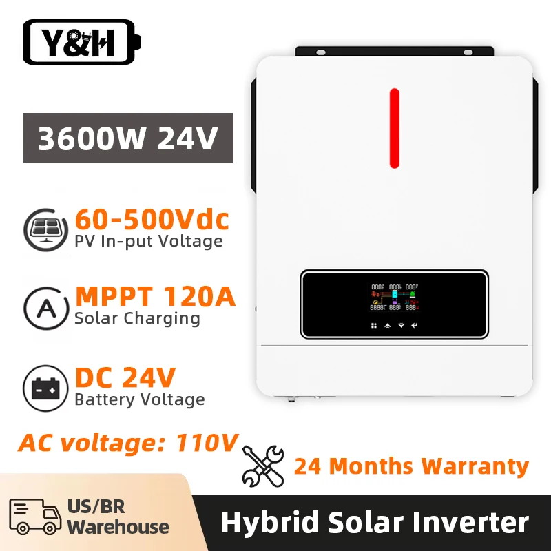Y&H 3.6KW Hybrid So… - image
