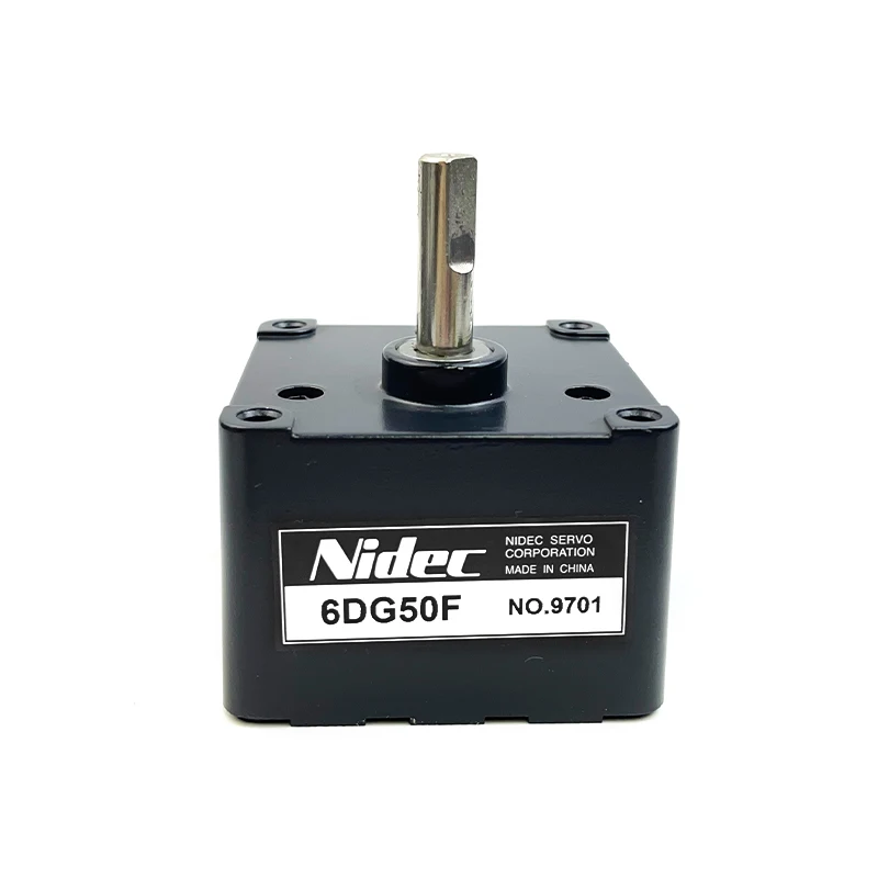 

Micro DC Mo-tors 6DGF Type Gearhead 6DG50F Gear Ratio 50:1 Nidec Mo-tor Metal Gear Reducer Box