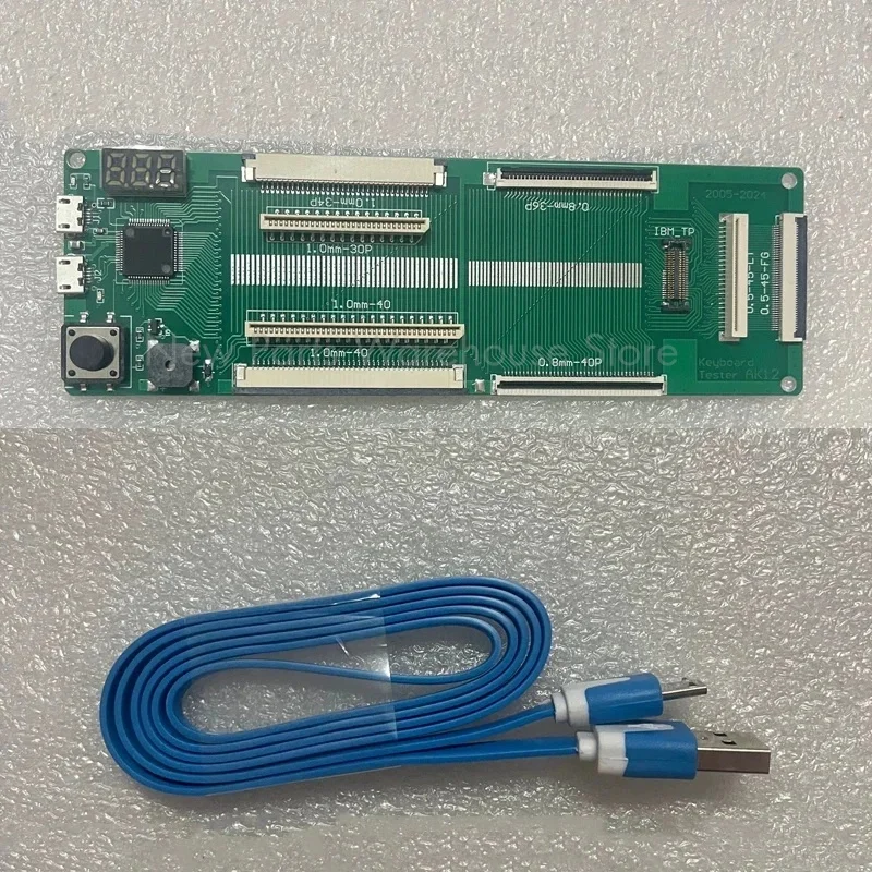 L New Original QK-AK15 AK15 Laptop Keyboard Tester Testing Device Machine Tool USB Interface With Cable 100% Tested High Quality