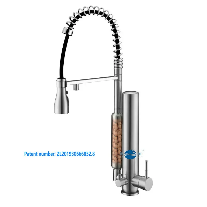 QING YUAN AC10D Stainless Steel Faucet Water Filter with Ceramic Filter Kitchen Faucets