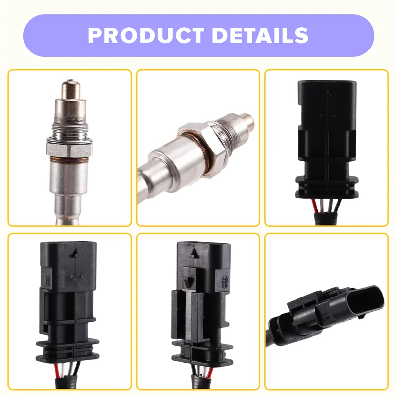 Oxygen O2 Sensor Car Part 9813838380 For Citroen C3 C4 DS 3 4 Opel 208 301 408 2008 2015-2025 258030339 3648566