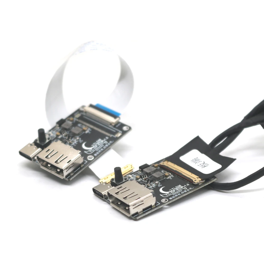 Imagem -04 - para Edp Driver Board Edp Adaptador de Sinal Placa de Projeção Edp Cabo 2k 4k 30pin 40pin Portable Led Lcd Display Screen 30p 40p dp