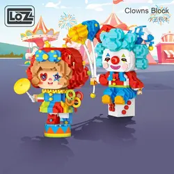 Loz Circus Park Clown Party Micro Particle Assembled Building Block Toys Model Playground Micro Diamond