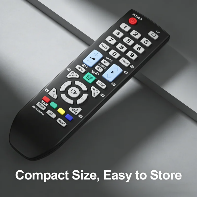 

BN59-00942A Replacement Remote Control for Samsung TV, Compatible with LE19B450 LE32D450 LE19B546C4W, No Setup Required