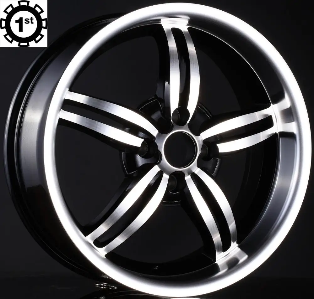 13'' 16'' 17'' mag wheels made in China 4 5 hole jwl via wheels fit for aftermarket PCD 100-114.3 vehicles-accessories