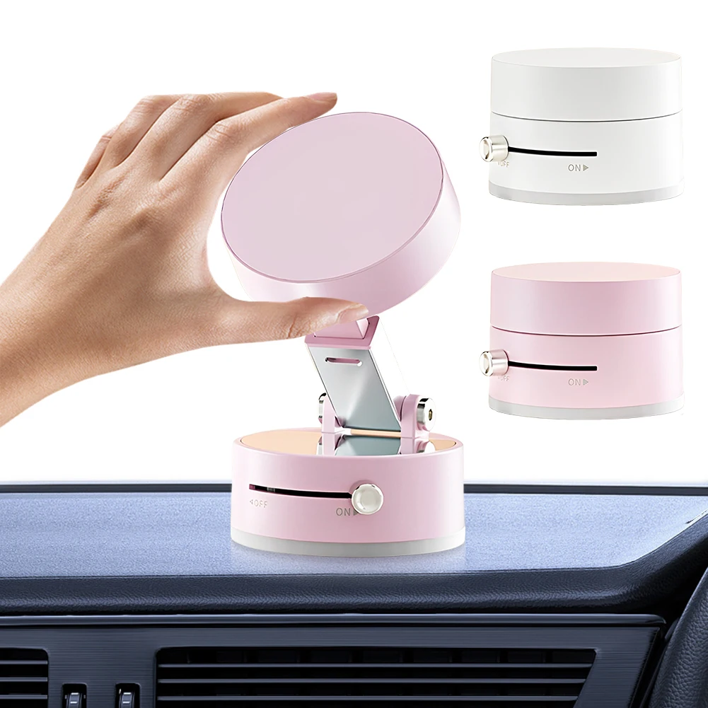 Supporto magnetico per telefono per auto sottovuoto elettrico Supporto universale per telefono con aspirazione per vuoto d'aria per iPhone 16/15/14/13/12 Plus Pro Max Mini