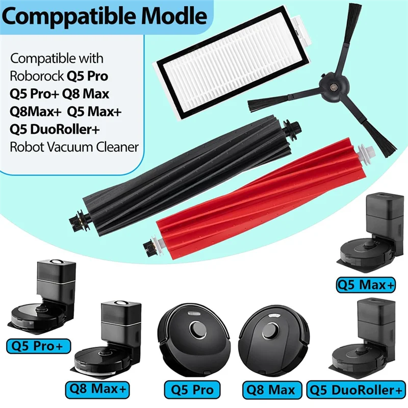 B53C Für Roborock Q5 Pro Ersatzteile Für Roborock Q5 Pro Staubsauger Roller Pinsel