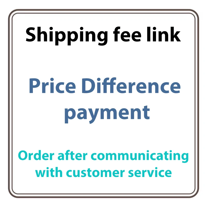 

Дополнительная плата за разницу в цене. Специальная цена только за разницу в цене товаров из нашего магазина.