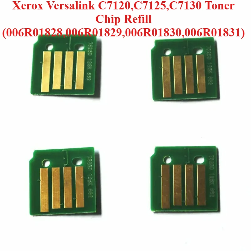 

10 шт. Xerox Versalink C7120, C7125, C7130, заправка тонера (006R01828,006R01829,006R01830,006R01831)