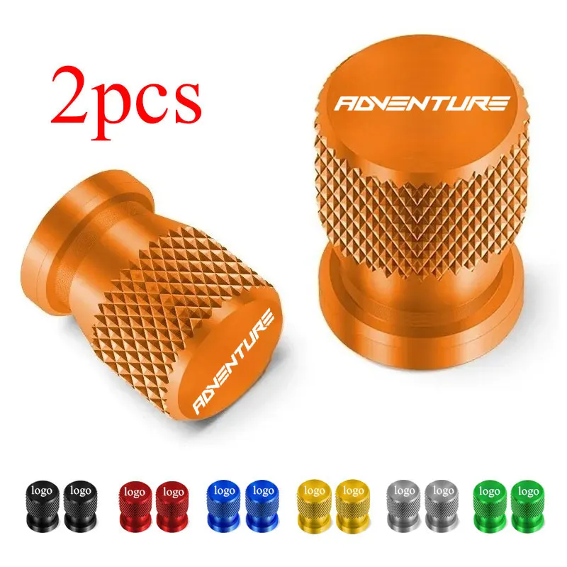 2Pcs CNC Wheel Tire Valve Stem Caps Airtight Covers For KTM 1090 1190 1290 1050 Adventure 690 Enduro Super duke 1290 990