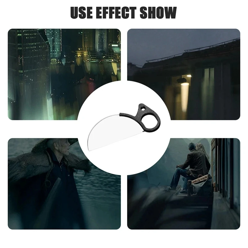 휴대용 프리즘 렌즈 디옵터 필터, DSLR 카메라 렌즈 필터, 79mm