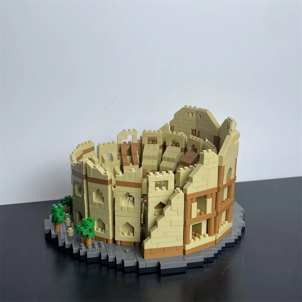 Roman Colosseum Micro Mini Building Blocks Toys : Engaging Construction Kit - Perfect Gift for History and Model Builders toys