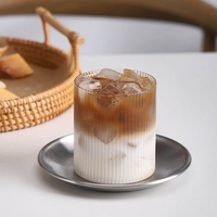 Japanese Glass Cup Transparent Mug Cup Ins Water Cup Drinking Coffee Juice Milk Cups Kitchen Accessory Water Glass