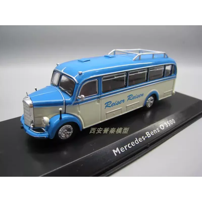 

Литой под давлением масштаб 1:72 BENZ O300, модель автомобиля из сплава, Коллекционная игрушка, подарок, сувенир, украшение для дисплея