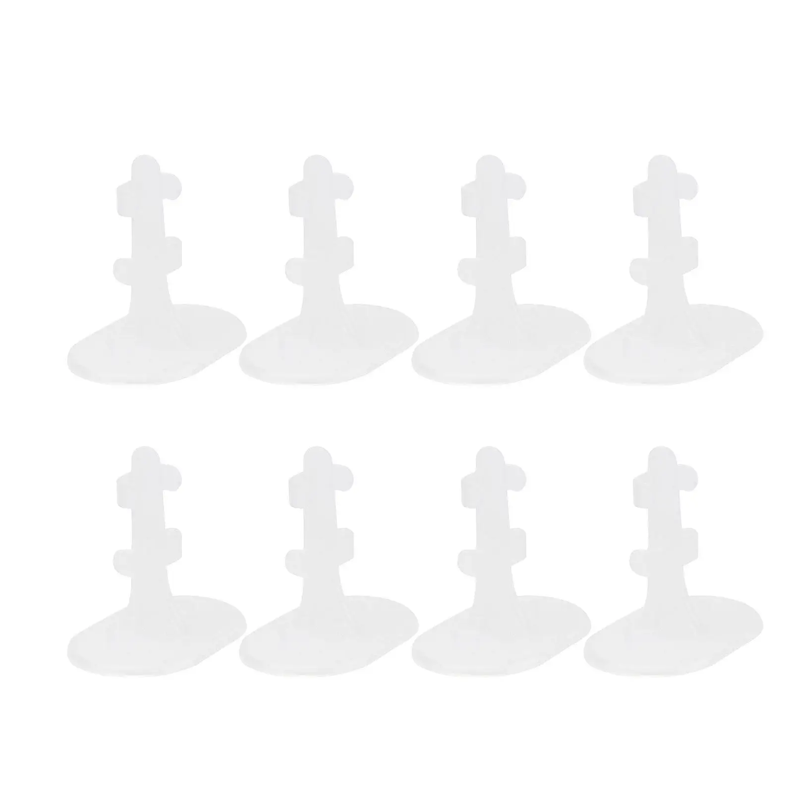 

8Pcs Playhouse Dress Stands Kids Clothes Display Rack Girls Clothes Holder for Kids Room Mini House Accessory Dress Bracket